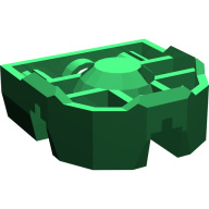 Lego blok spojky 3x3x1, zelená (4143546)
